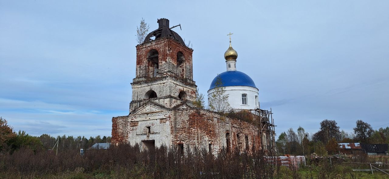 Яковлево. Знаменский храм. (2025-10-03 18:26:13 GMT+03:00)